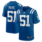 Kwity Paye Indianapolis Colts Game Jersey - Royal Jerseys