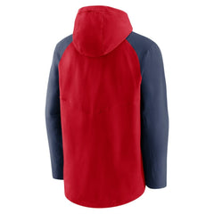 Boston Red Sox Nike Authentic Collection Performance Raglan Full-Zip Hoodie - Red/Navy Hoodies