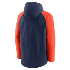 Houston Astros Nike Authentic Collection Performance Raglan Full-Zip Hoodie - Navy/Orange Hoodies