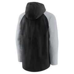 Chicago White Sox Nike Authentic Collection Performance Raglan Full-Zip Hoodie - Black/Gray Hoodies
