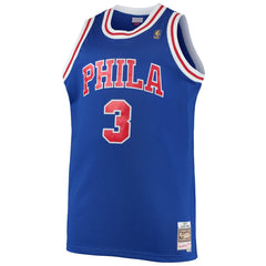 Allen Iverson Philadelphia 76ers 1996/97 Big & Tall Hardwood Classics Swingman Jersey Royal - Mitchell & Ness outlet