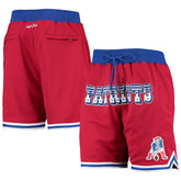 New England Patriots Just Don Gold Rush Shorts - Red Shorts