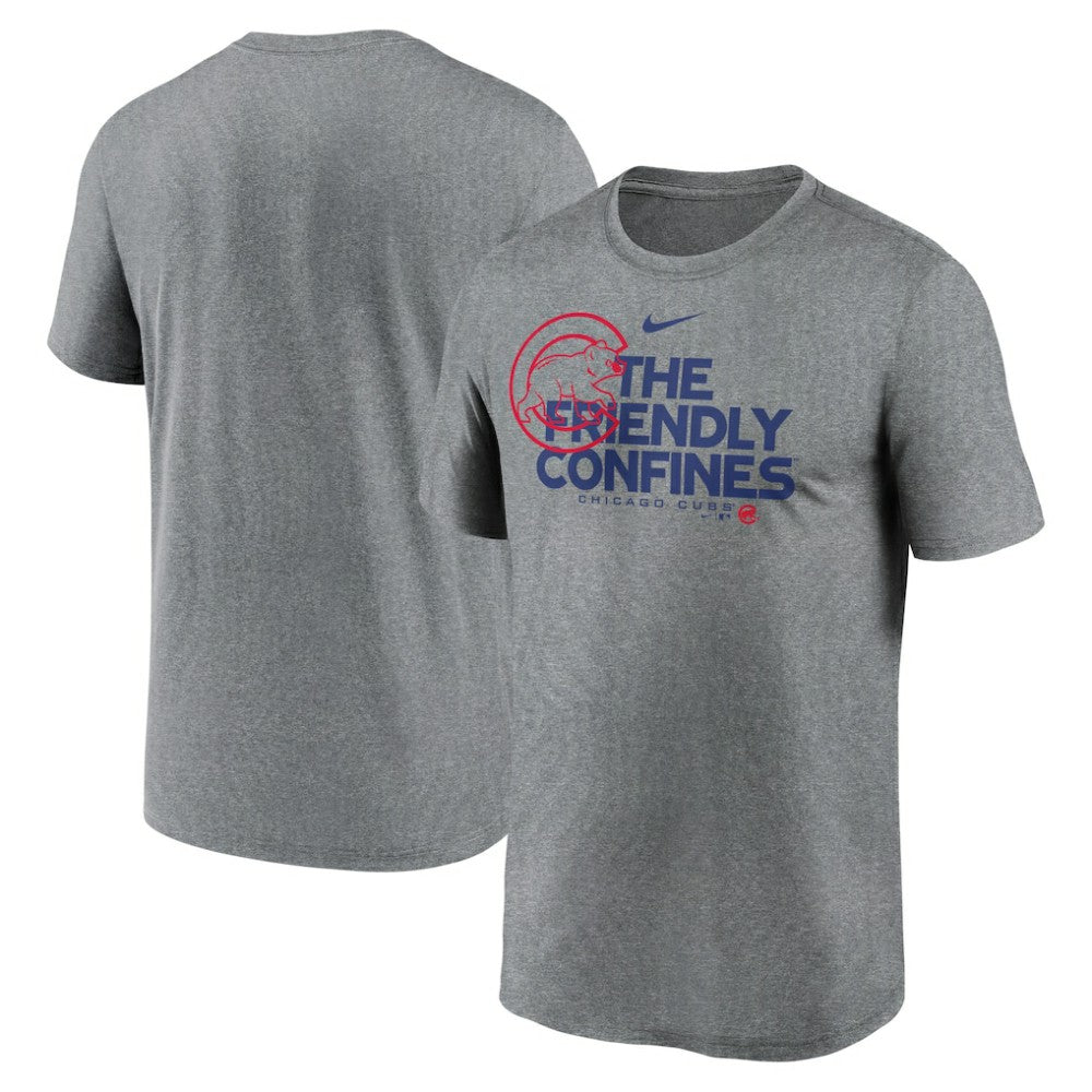 Chicago Cubs Nike Local Rep Legend Performance T-Shirt - Heathered Charcoal T-shirts