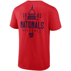 Washington Nationals Fanatics Iconic Bring It T-Shirt - Red T-shirts