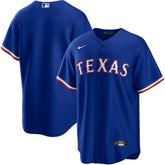 Texas Rangers Nike Alternate Replica Team Logo Jersey - Royal Jerseys
