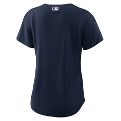 Cleveland Guardians Nike Women's Alternate Official Replica Jersey - Navy Jerseys