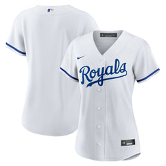 Kansas City Royals Nike Women's Home Replica Team Logo Jersey - White Jerseys