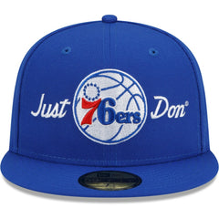 Philadelphia 76ers x Just Don 59FIFTY Fitted Hat Royal - New Era