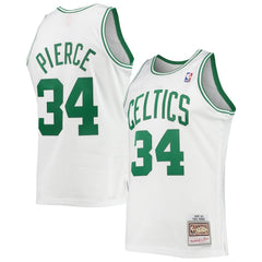 Paul Pierce Boston Celtics Hardwood Classics Swingman Jersey White - Mitchell & Ness