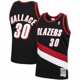 Rasheed Wallace Portland Trail Blazers 1999/00 Hardwood Classics Swingman Jersey Black - Mitchell & Ness