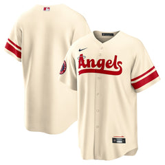 Los Angeles Angels Nike City Connect Replica Team Jersey - Cream Jerseys