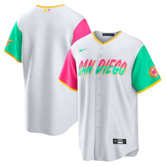 San Diego Padres Nike City Connect Replica Team Jersey - White Jerseys
