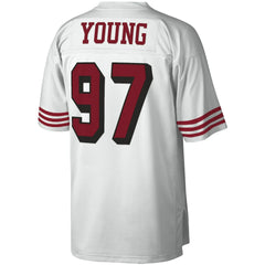 Bryant Young San Francisco 49ers Legacy Replica Jersey - White Jerseys