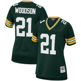 Charles Woodson Green Bay Packers Women's 2010 Legacy Replica Player Jersey - Green Jerseys