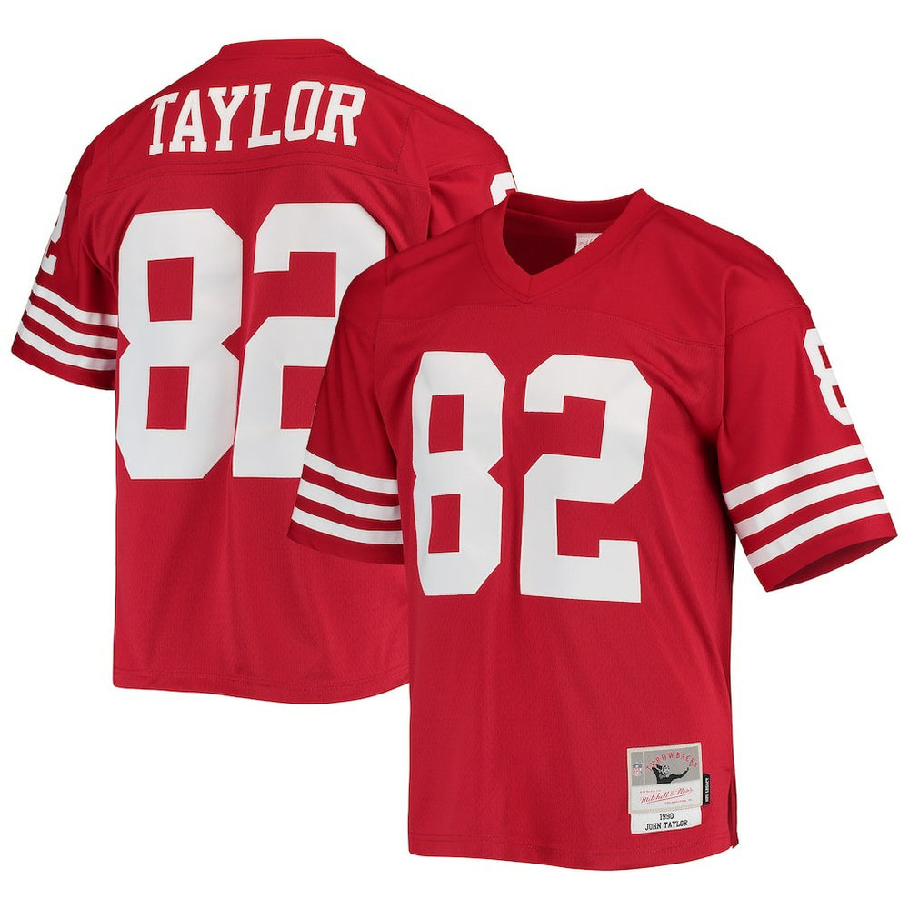 John Taylor San Francisco 49ers Legacy Replica Jersey - Scarlet Jerseys