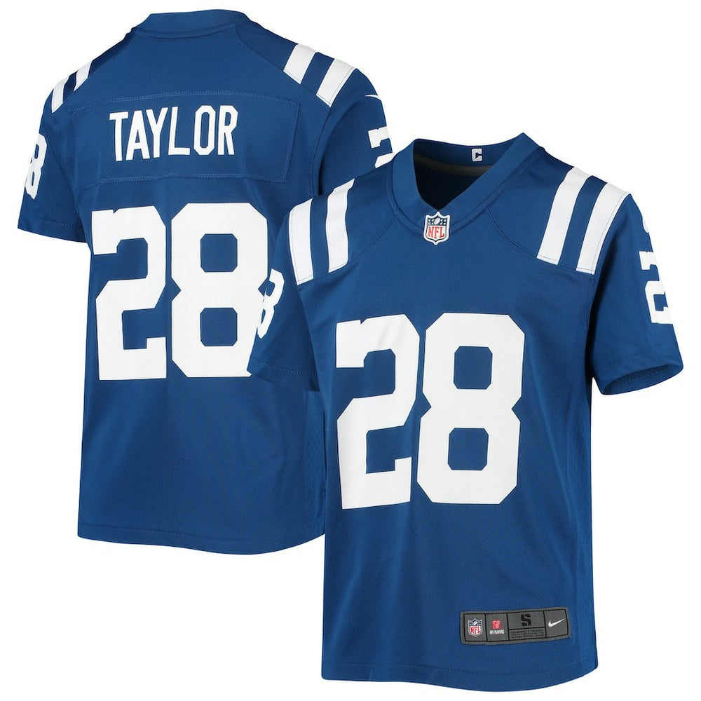 Jonathan Taylor Indianapolis Colts Youth Game Jersey - Royal Jerseys