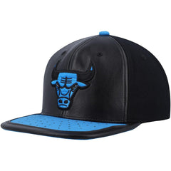 Chicago Bulls Day One Snapback Hat Black/Royal - Mitchell & Ness