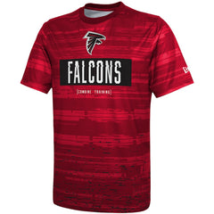 Atlanta Falcons New Era Combine Authentic Sweep T-Shirt - Red T-shirts