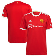 Manchester United 2021/22 Home Replica Jersey Red - Adidas discount