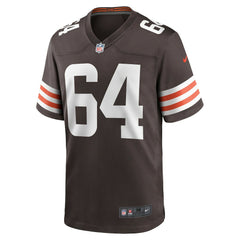 Joe DeLamielleure Cleveland Browns Game Retired Player Jersey - Brown Jerseys