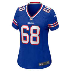 Joe DeLamielleure Buffalo Bills Women's Game Retired Player Jersey - Royal Jerseys