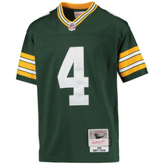 Brett Favre Green Bay Packers Youth 1996 Retired Player Legacy Jersey - Green Jerseys