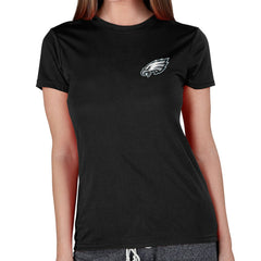 Philadelphia Eagles Concepts Sport Women's Marathon Knit Lounge Top - Black Tops