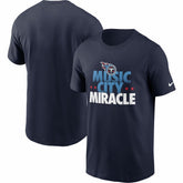 Tennessee Titans Hometown Collection Music City T-Shirt - Navy T-shirts
