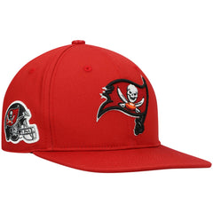 Tampa Bay Buccaneers Pro Standard Logo II Snapback Hat - Red Hats