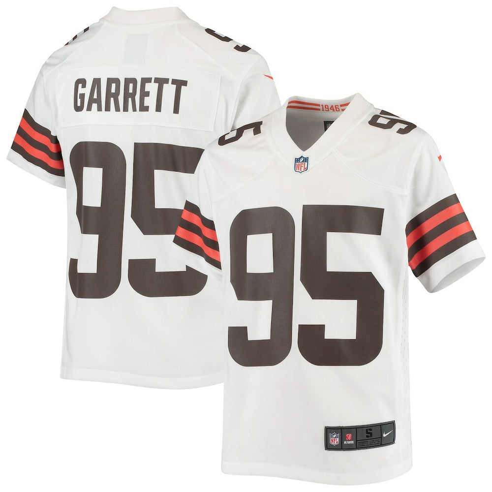 Myles Garrett Cleveland Browns Youth Game Jersey - White Jerseys