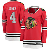 Seth Jones Chicago Blackhawks Fanatics Women's Home Breakaway Player Jersey - Red | US 4437553
