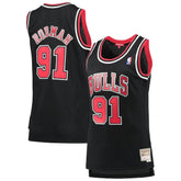 Dennis Rodman Chicago Bulls Women's Hardwood Classics Swingman Jersey Black - Mitchell & Ness outlet