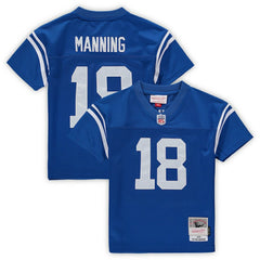 Peyton Manning Indianapolis Colts Male Preschool Retired Legacy Jersey - Royal Jerseys
