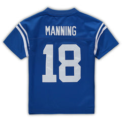Peyton Manning Indianapolis Colts Male Preschool Retired Legacy Jersey - Royal Jerseys