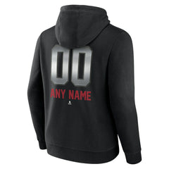 Montreal Canadiens Personalized Midnight Mascot Logo Pullover Hoodie - Black | US 4444392