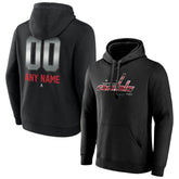 Washington Capitals Personalized Midnight Mascot Logo Pullover Hoodie - Black | US 4444405