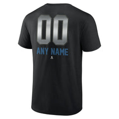 Colorado Avalanche Personalized Midnight Mascot Logo T-Shirt - Black | US 4444413