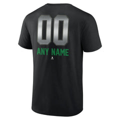 Vancouver Canucks Personalized Midnight Mascot Logo T-Shirt - Black | US 4444432