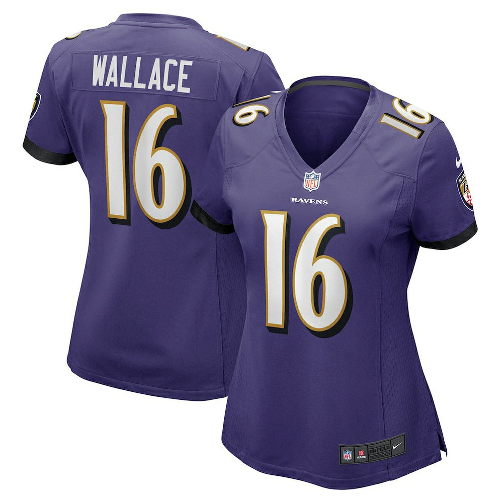 Tylan Wallace Baltimore Ravens Women's Game Jersey - Purple Jerseys