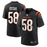 Joseph Ossai Cincinnati Bengals Game Jersey - Black Jerseys