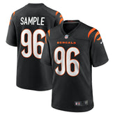 Cam Sample Cincinnati Bengals Game Jersey - Black Jerseys