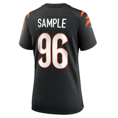 Cam Sample Cincinnati Bengals Women's Game Jersey - Black Jerseys