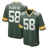 Isaiah McDuffie Green Bay Packers Game Jersey - Green Jerseys