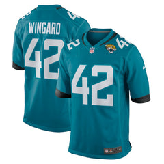 Andrew Wingard Jacksonville Jaguars Game Jersey - Teal Jerseys