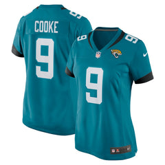 Logan Cooke Jacksonville Jaguars Women's Game Jersey - Teal Jerseys