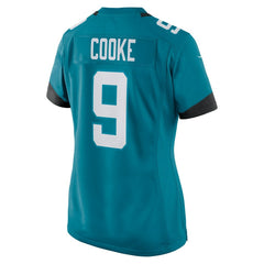 Logan Cooke Jacksonville Jaguars Women's Game Jersey - Teal Jerseys
