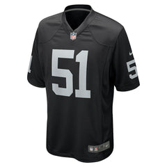 Malcolm Koonce Las Vegas Raiders Game Jersey - Black Jerseys