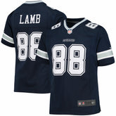 CeeDee Lamb Dallas Cowboys Girls Youth Game Jersey - Navy Jerseys