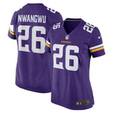 Kene Nwangwu Minnesota Vikings Women's Game Jersey - Purple Jerseys