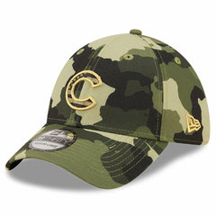 Chicago Cubs New Era 2022 Armed Forces Day 39THIRTY Flex Hat - Camo Hats